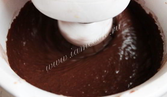 шоколадно-банановые пирожные