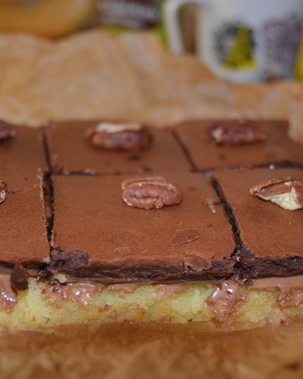 Рецепт шоколадна-лимонных пирожные