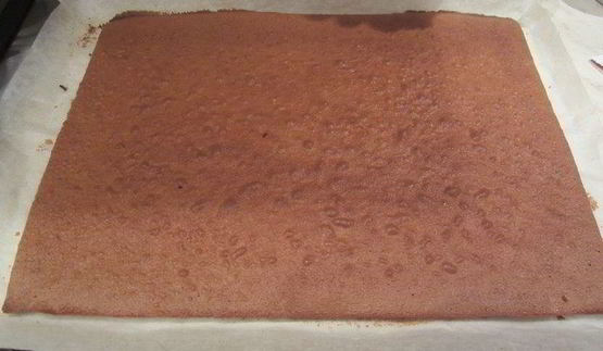 шоколадное медово-апельсиновое пирожное