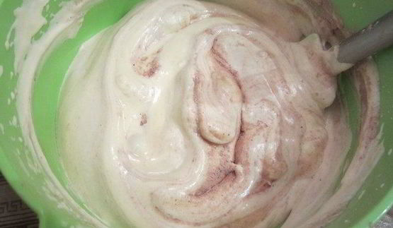 шоколадное медово-апельсиновое пирожное