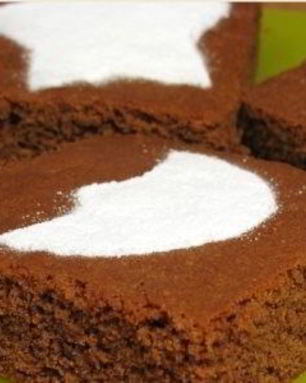 Шоколадное пирожное