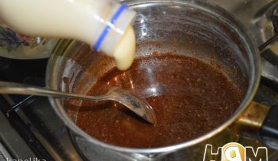 слоеное пирожное баунти