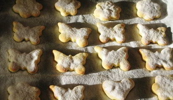 творожно-облепиховые пирожные