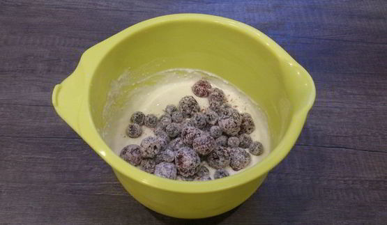 творожно-ягодные пирожные