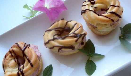 заварные пирожные нежность