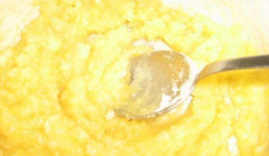 заварные пирожные с кремом из баклажан