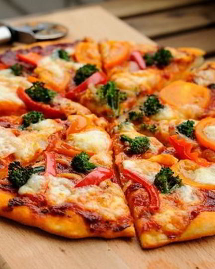 Рецепт быстрой домашней пиццы с брокколи