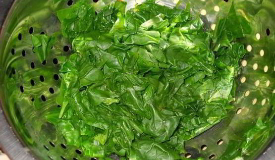 флорентийская пицца со шпинатом и грибами