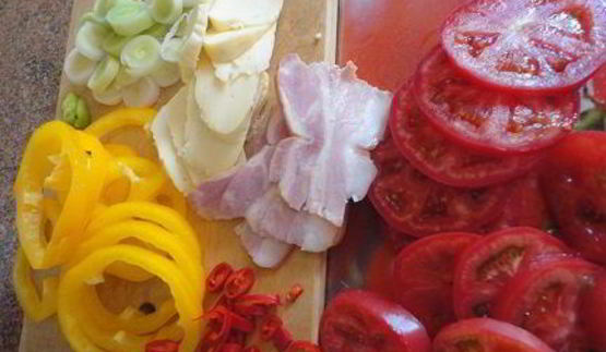 картофельная пицца лето