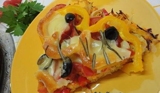 картофельная пицца лето