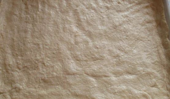 легкая пицца из творожного теста