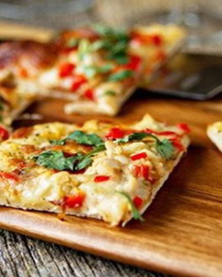 Рецепт пицца без муки