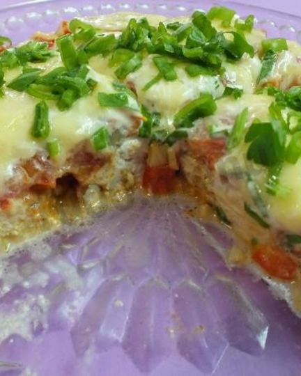 Рецепт пиццы без теста на курице