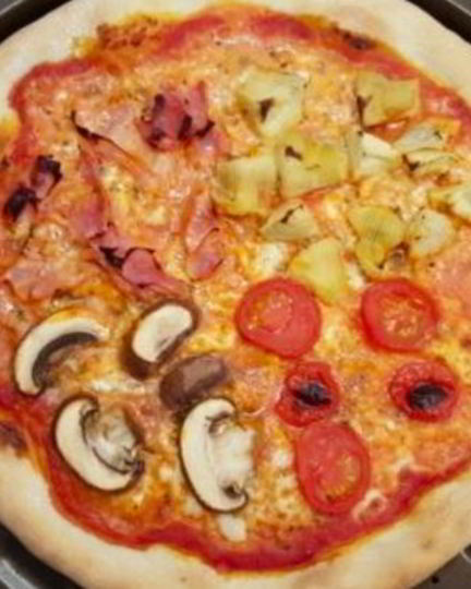 Рецепт пиццы четыре сезона