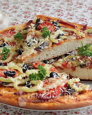 Пицца домашняя