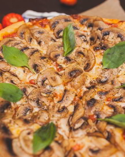 Рецепт пиццы грибной