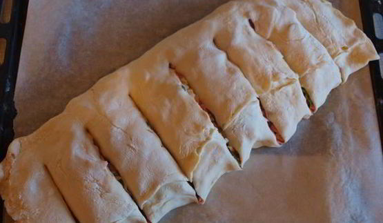 пицца колосок