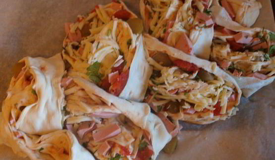 пицца колосок