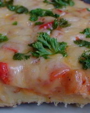 Пицца Минутка на сковороде