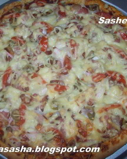 Рецепт пиццы мужской