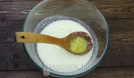 пицца на кефире без дрожжей