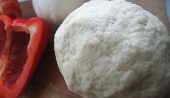 пицца на творожном тесте