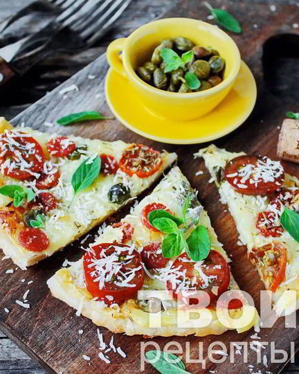 Рецепт пиццы пепперони