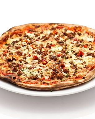 Пицца с говяжьим фаршем