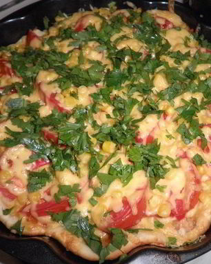 Пицца с салями