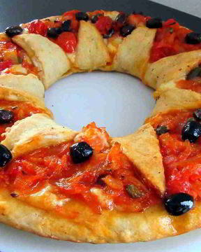 Пицца Цветок