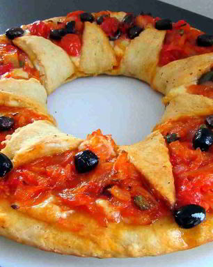 Пицца Цветок