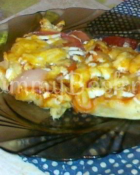 Пицца Вкусняшка на кефире