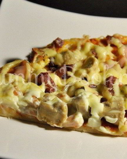 Рецепт пиццы за 40 минут