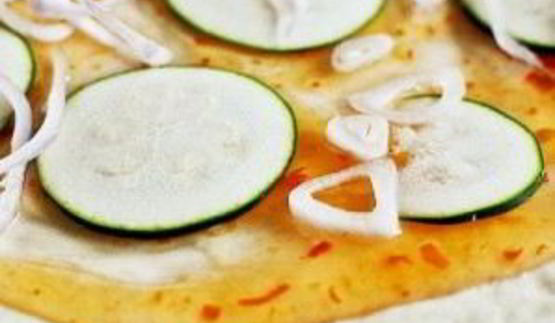 тайская пицца с курицей