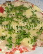 Яичница-пицца