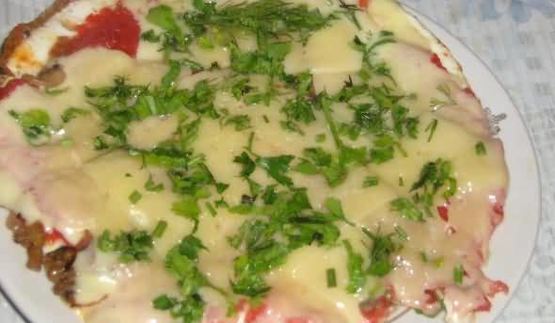 яичница-пицца