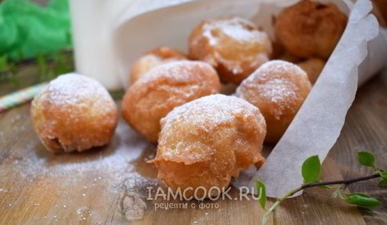 французские пончики бенье