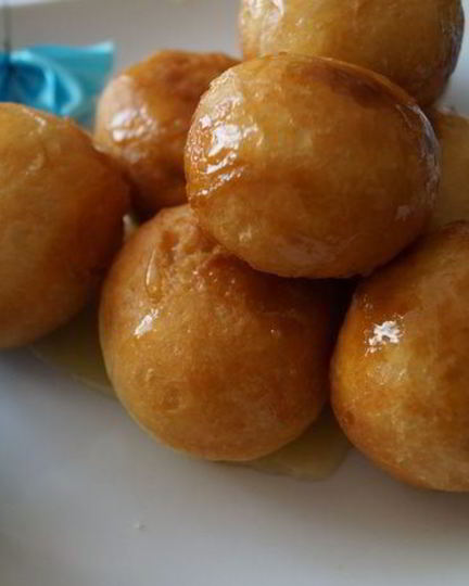 Рецепт греческих пончиков лукумадес