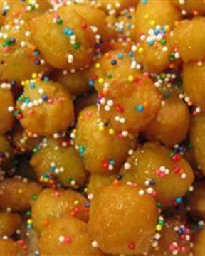 Итальянские медовые пончики