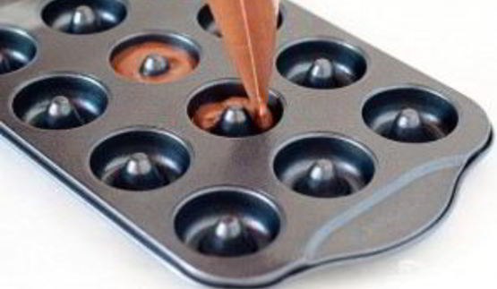 мексиканские шоколадные пончики с глазурью