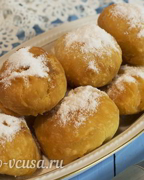 Пончики из творога