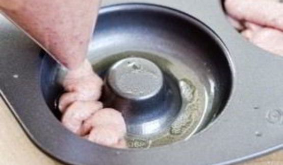 пончики с сахарной пудрой