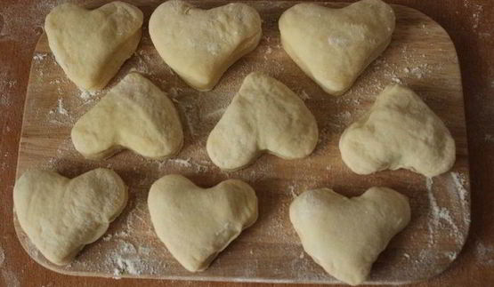 пончики с шоколадом для всех влюбленных