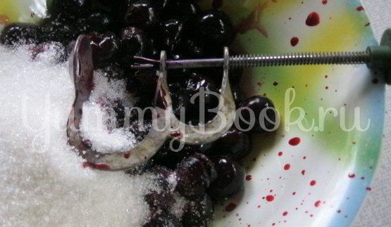 пончики с вишней