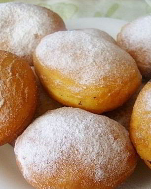 Пончики со сгущенкой