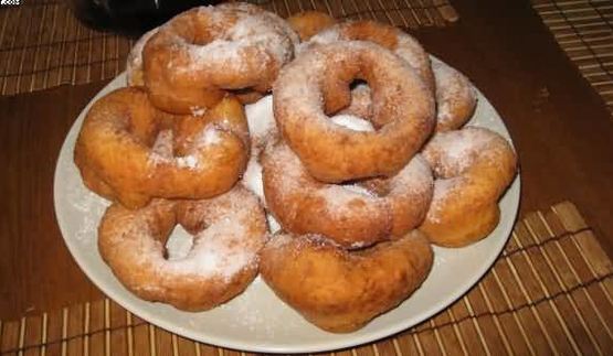 пончики творожные