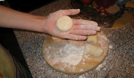 пончики творожные