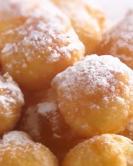 Рецепт пончиков заварных по-французски
