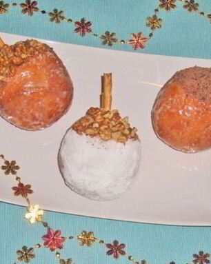 Рождественские пончики Желуди