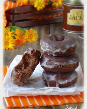Шоколадные пончики